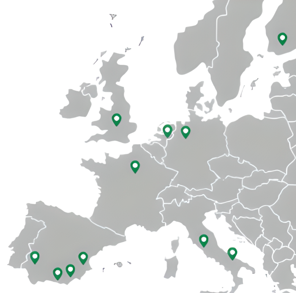 Mapa europa Greenbox